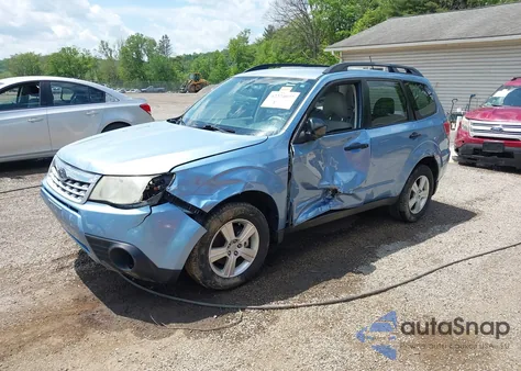 2011 Subaru Forester 2.5X from USA, damaged, VIN JF2SHBBC7BH761876